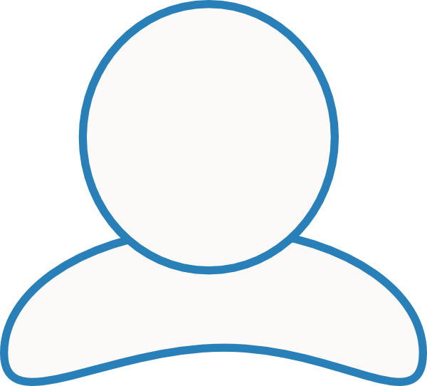 How To Set Use Blue User Icon Svg Vector - Clip Art (600x542)