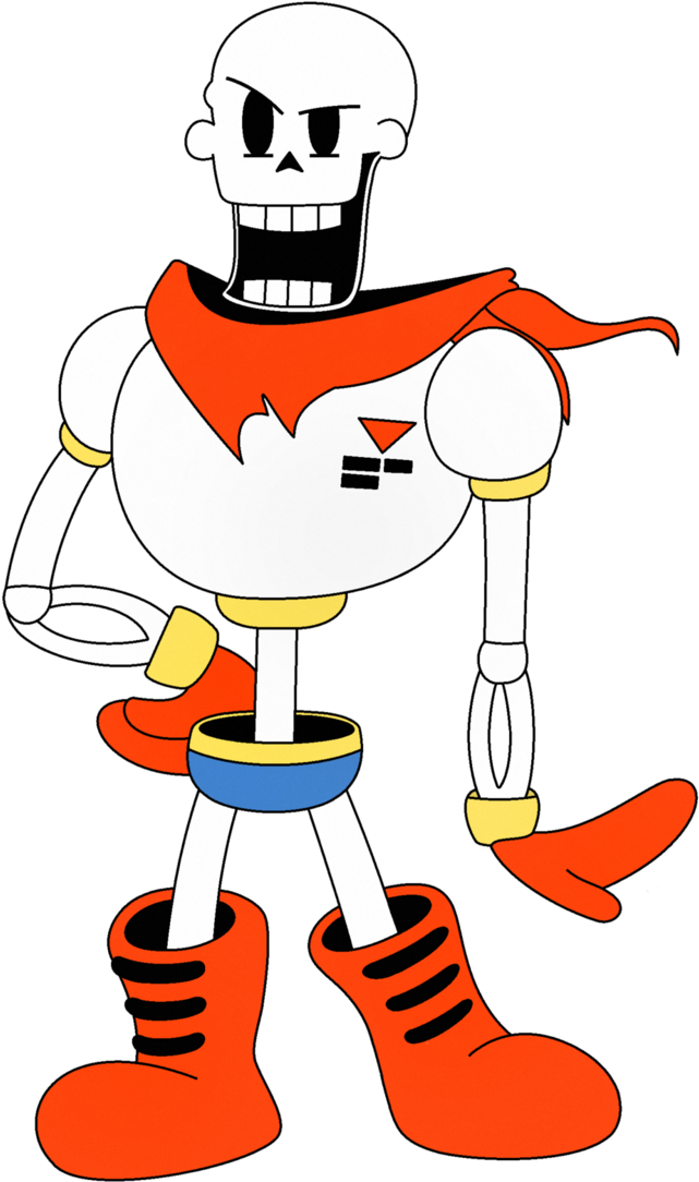 Papyrus By Theaspiequint - Papyrus Undertale Png Clipart (711x1124)