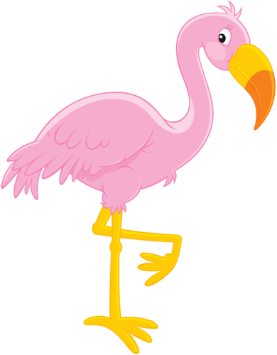 Pin By Jeannette Ramirez On Flamingo Party - Happy Birthday Gif Flamingo (390x500)