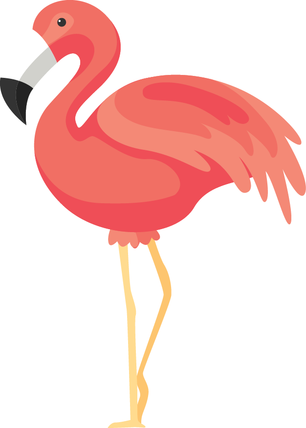 Flamingos Rendering Icon - Flamingo Emoji (626x874)