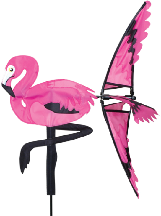 Flamingo Spinner - 21" - Wind Spinners (728x728)