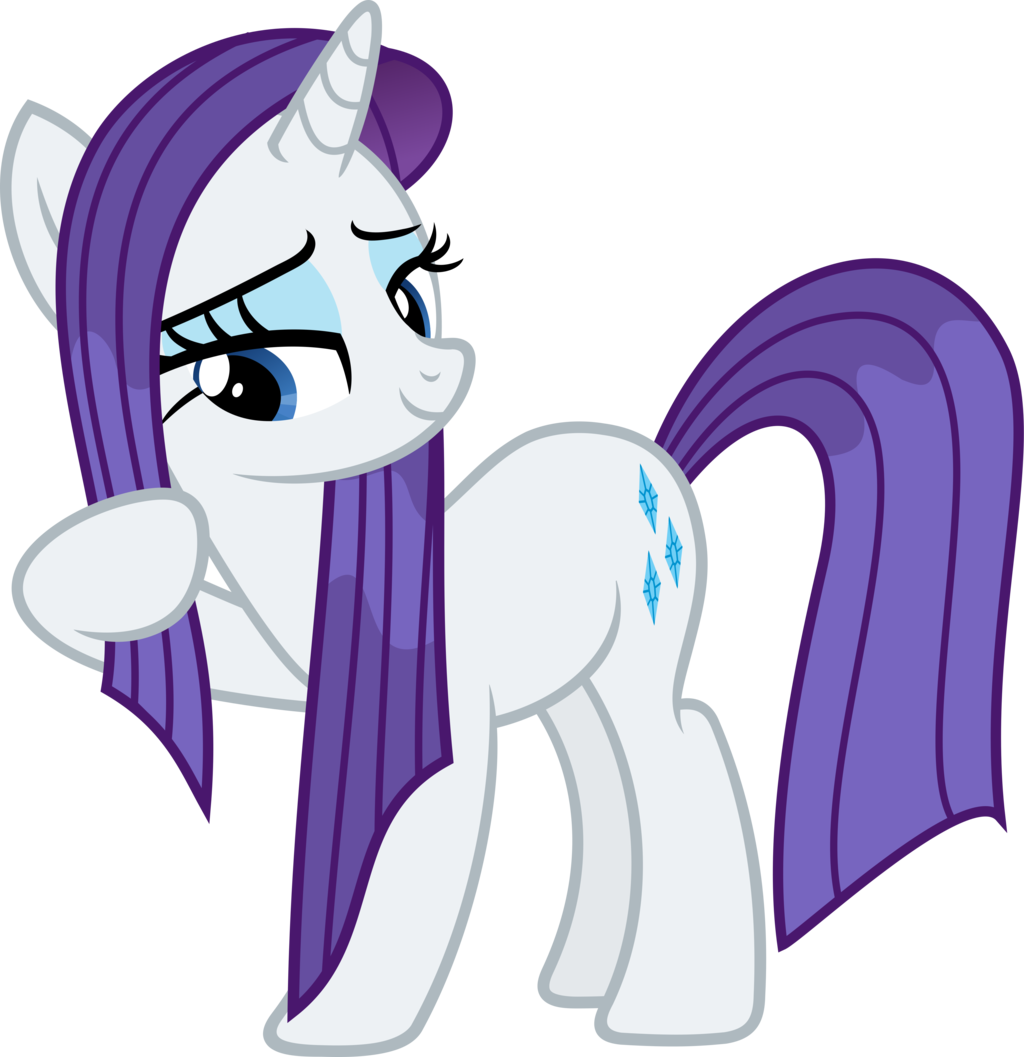 Wet Mane Rarity - My Little Pony Rarity Screen Cap (1024x1057)