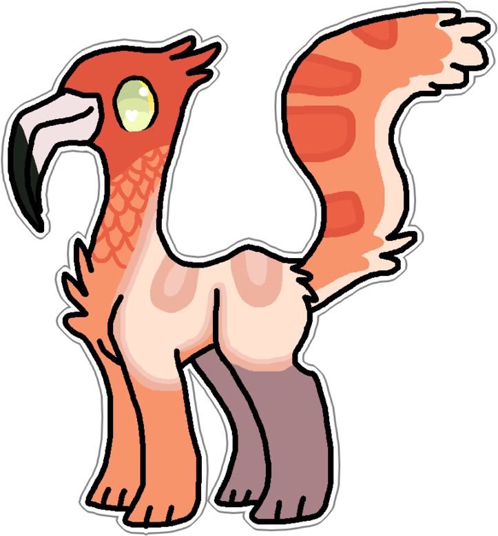 Flamingo Griff Draw To Adopt Closed By Spazzing-owl - Flamingo Griff Draw To Adopt Closed By Spazzing-owl (894x894)