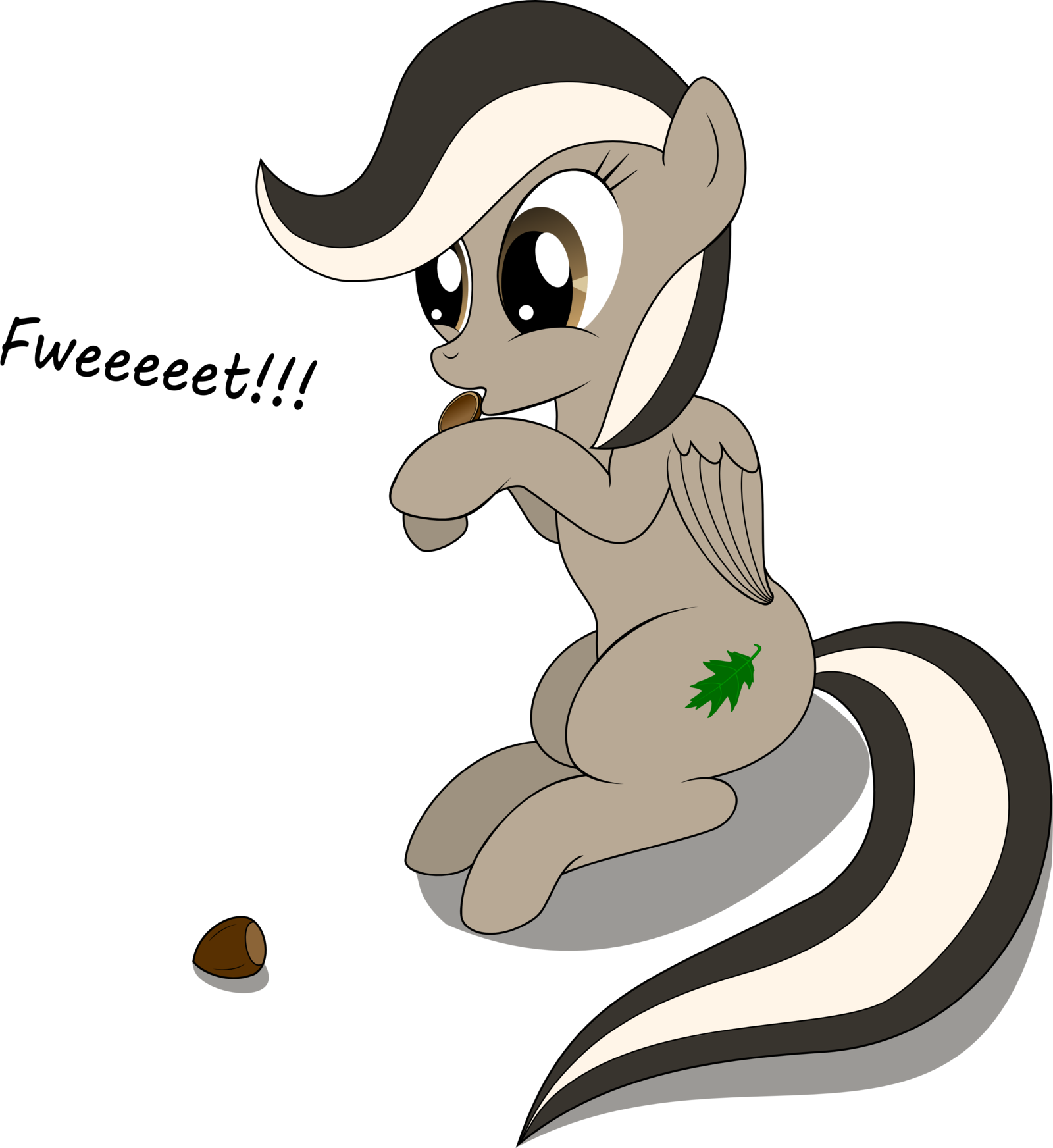 Pony Whistling An Acorn By Mortris Pony Whistling An - Hippalectryon (1600x1744)