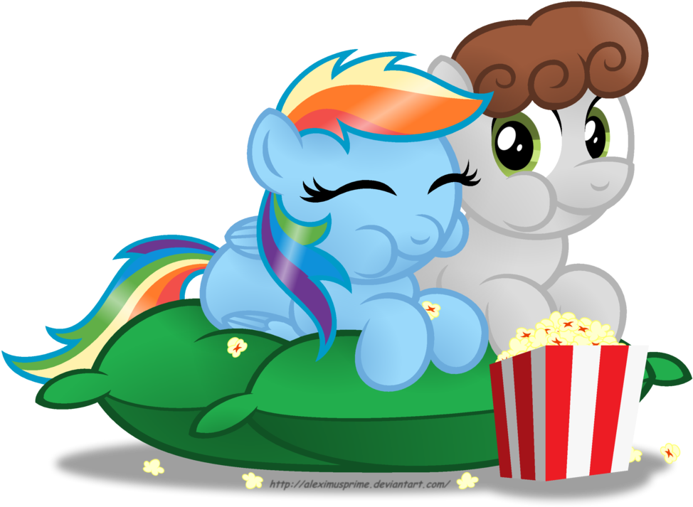 Popcorn Time By Aleximusprime - Cartoon (1024x734)