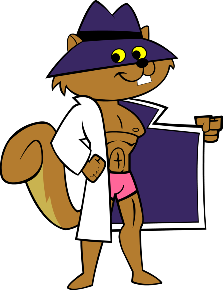 Secret Squirrel Muscle By Skull1045fox - Secret Squirrel (785x1018)