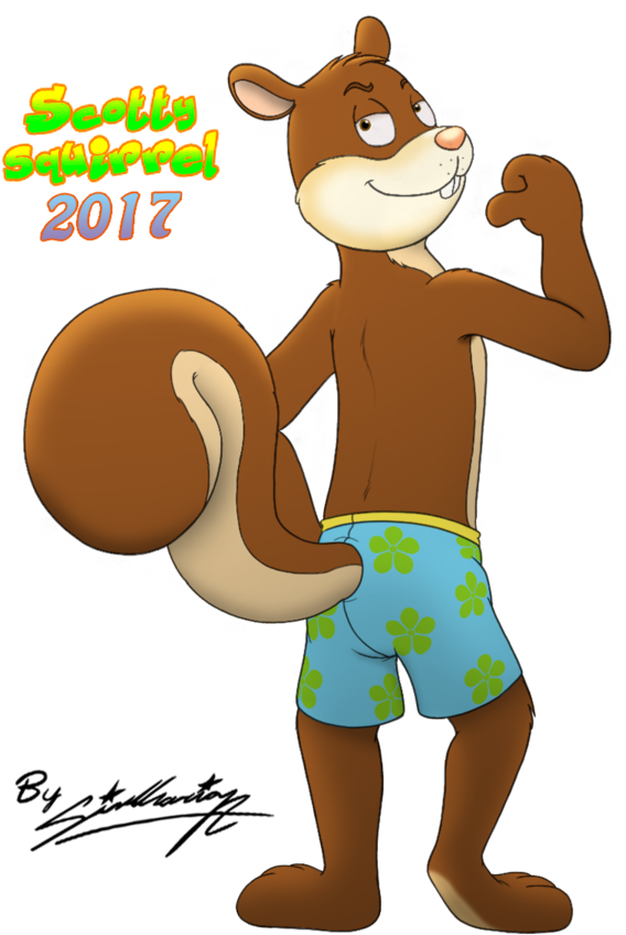 Scotty Squirrel By Sagadreams - Scotty Squirrel (600x866)