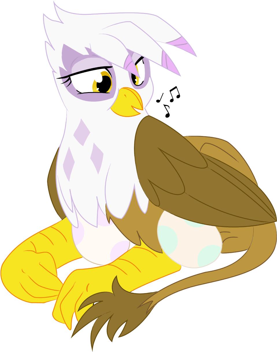 Dbkit, Cute, Egg, Gilda, Griffon, Offspring, Safe, - Cartoon (990x1237)