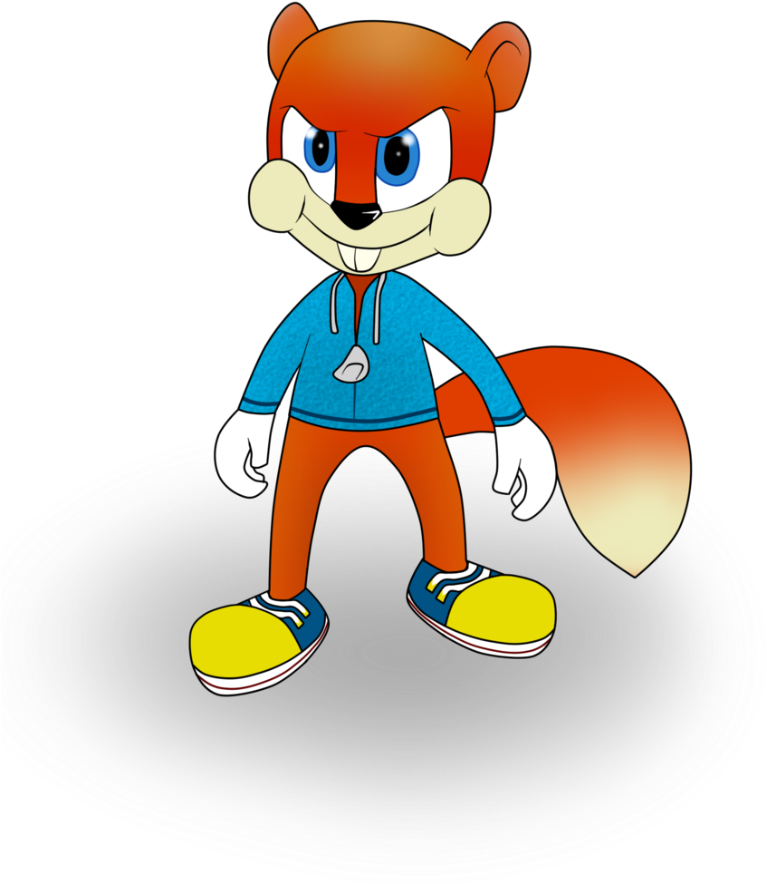 Conker The Squirrel By Ellieyo Conker The Squirrel - Conker The Squirrel (900x1200)