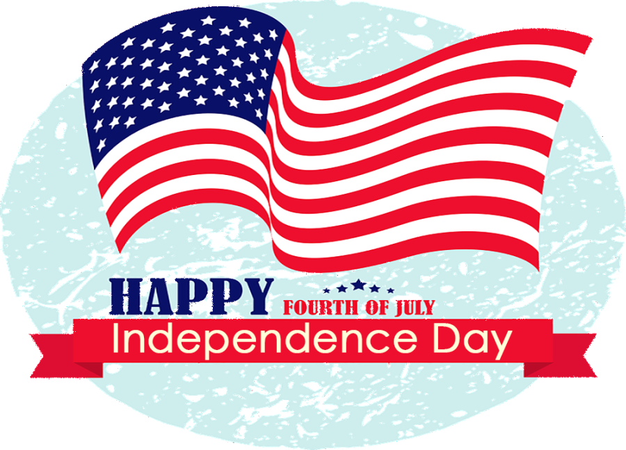 Download Independence Day Free Vector Png Image - Glücklich Am 4. Juli. 8 Papierteller (1000x720)