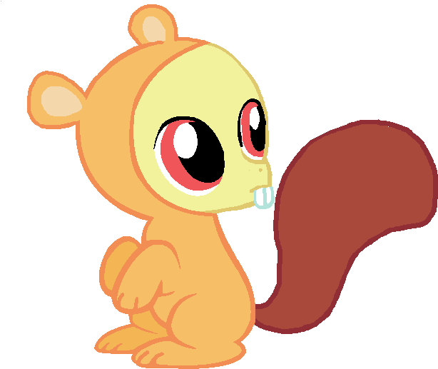 Squirrel Colt Base By Starryoak - Cartoon (812x647)
