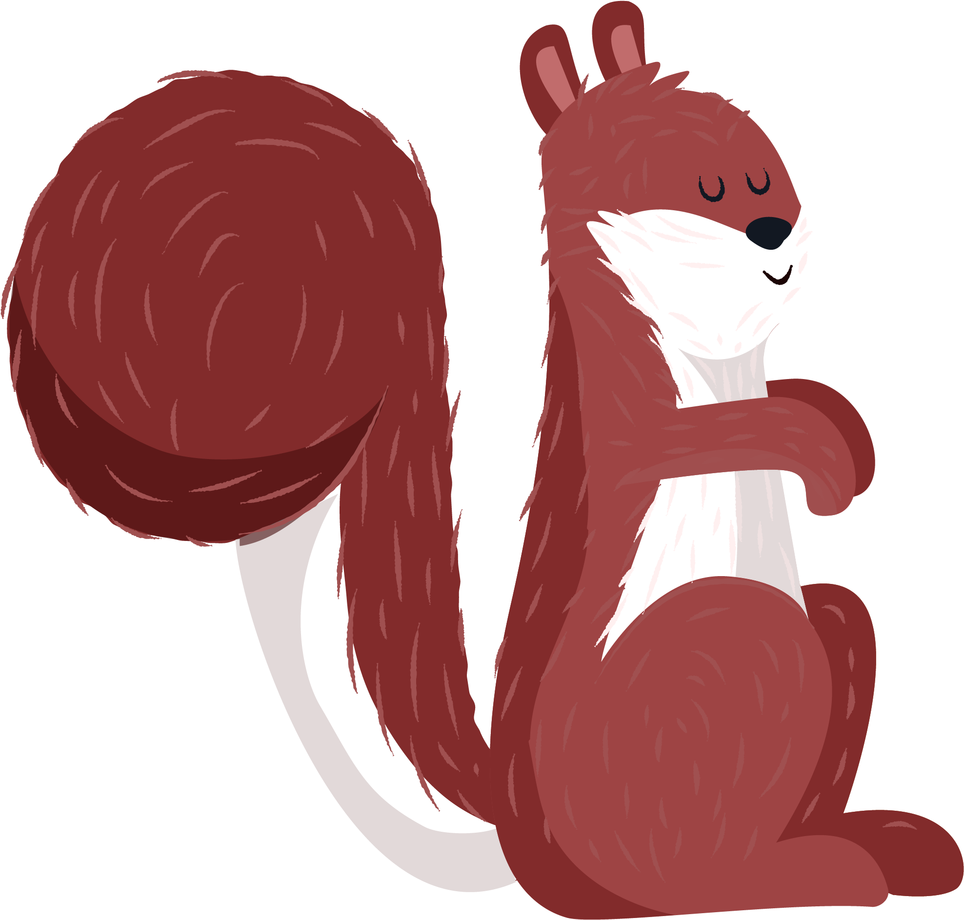 Sorcha Squirrel - Illustration (2076x1942)