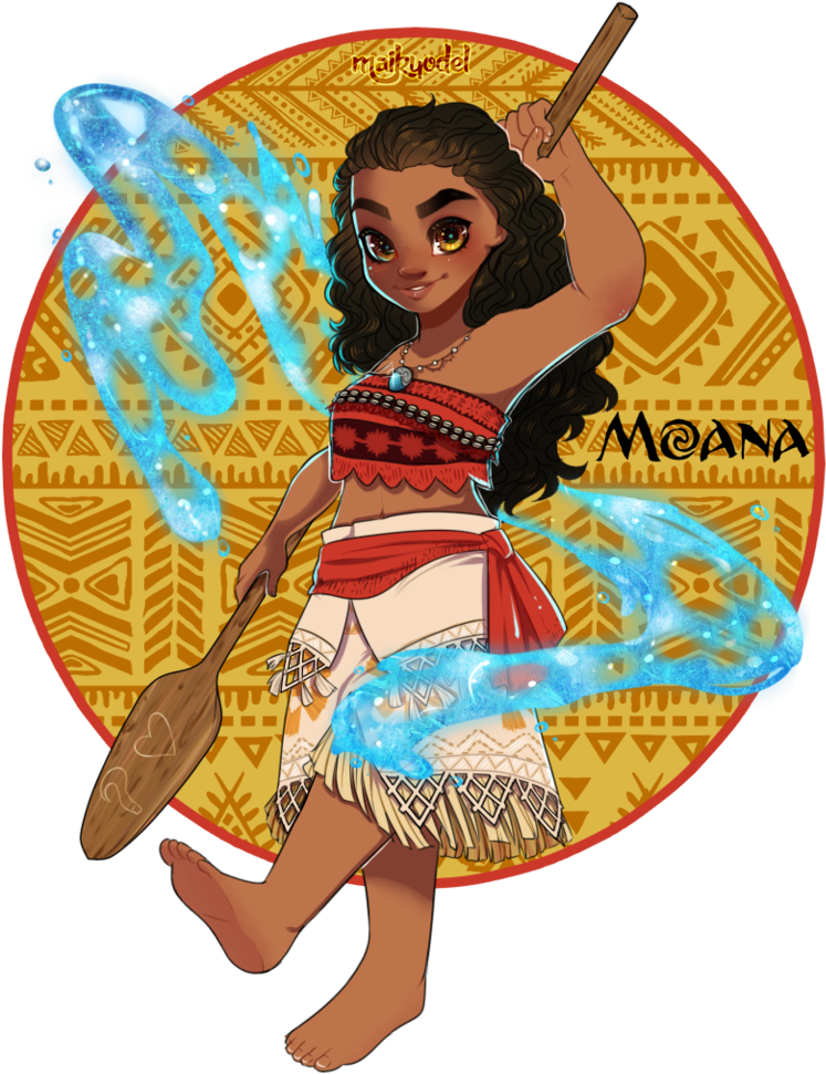 Moana By Maikyodel - Transparent Moana Clipart Png (805x993)