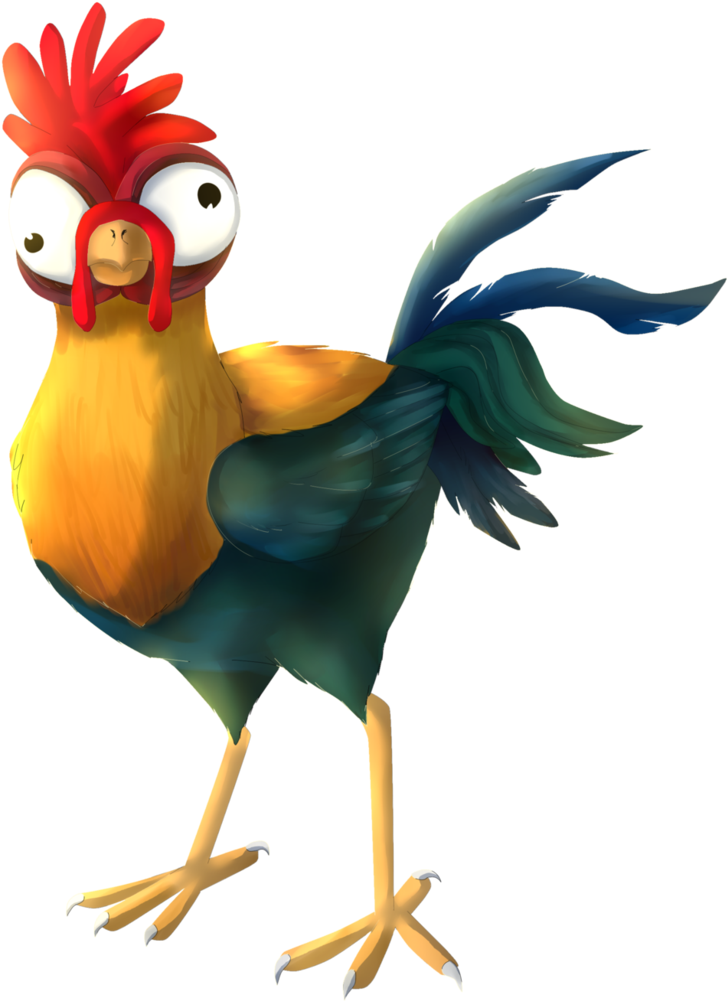 Hei Hei By Seagaull - Hei Hei Moana Png (784x1018)