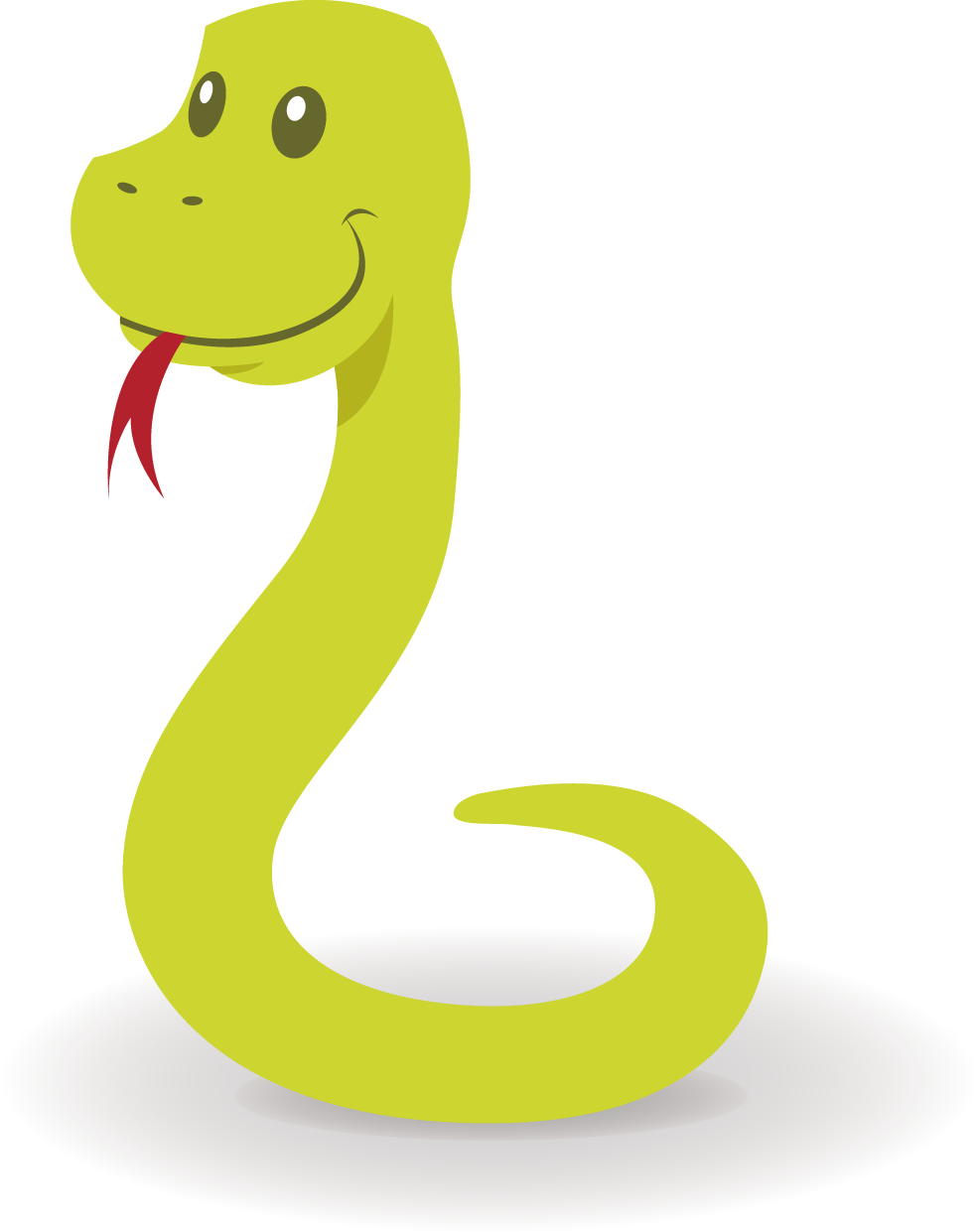 Snake Comics Clip Art - Cartoon Snake Png (984x1241)