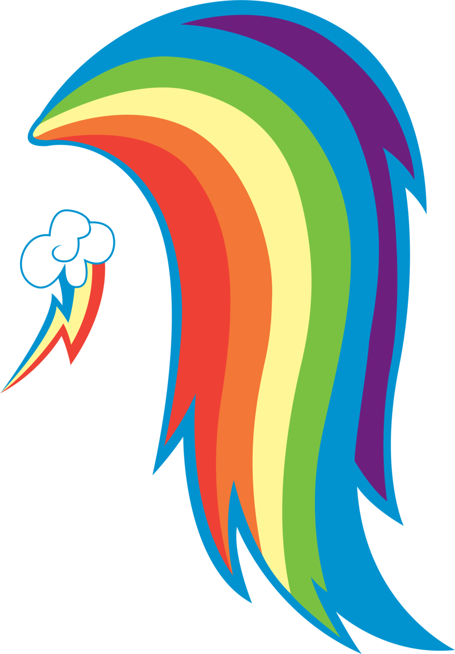 Rainbow Dash Cutie Mark Png Download - Hercules Symbol Of The Gods (900x1292)