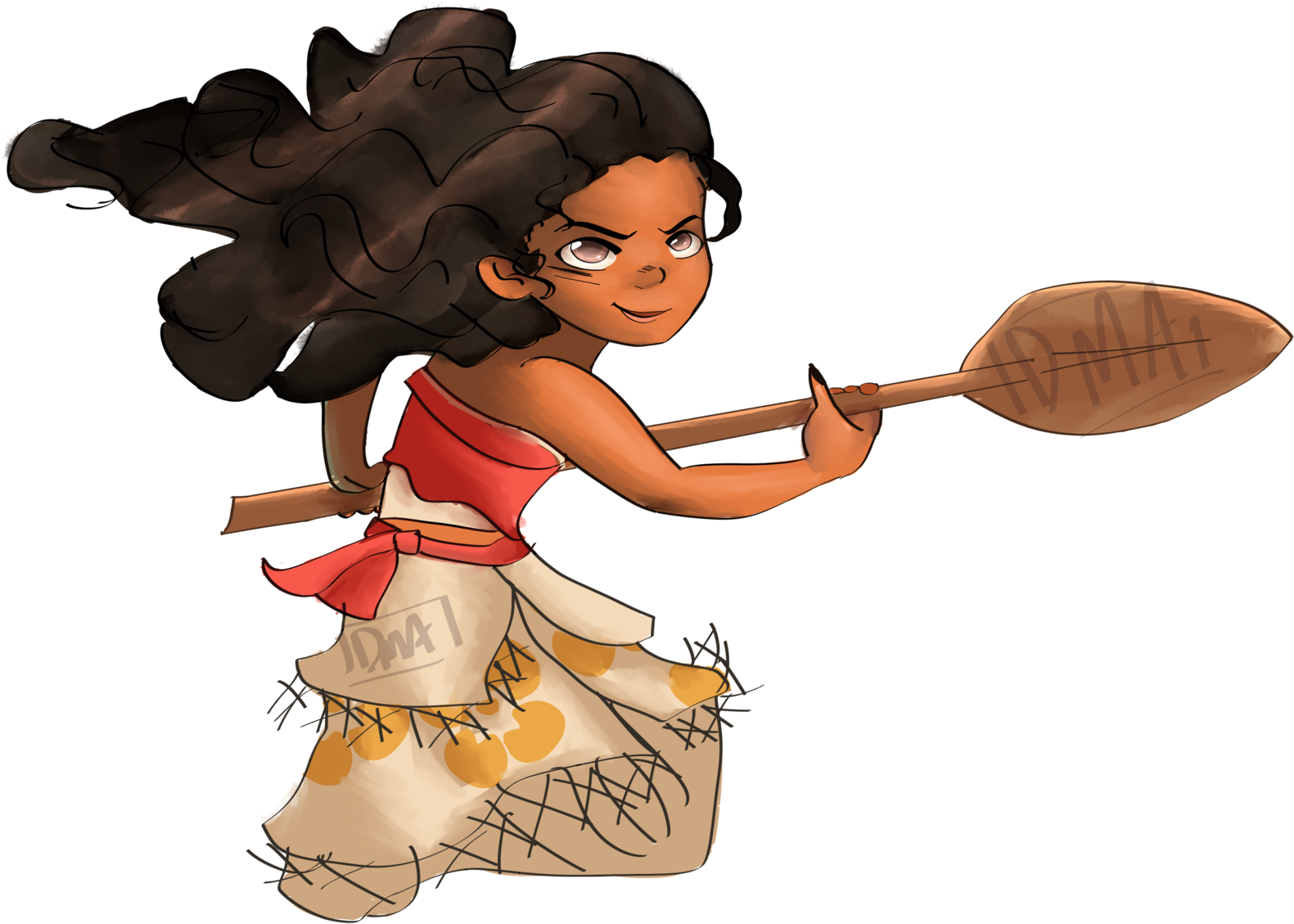 Moana By Ponyo Hopeless Moana By Ponyo Hopeless - Gramma Tala (1600x1161)