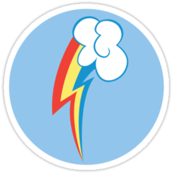 Rainbow Dash Cutie Mark Minecraft Rainbow Dash Cutie - Rainbow Dash