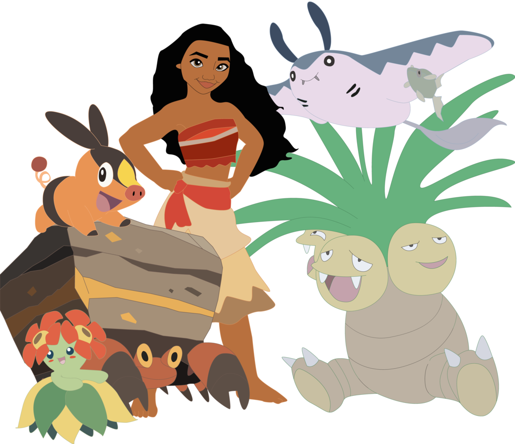 Elite Four Moana By Eraport6 Elite Four Moana By Eraport6 - Pokemon Black And White (1024x884)