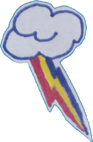 Rainbow Dash Cutie Mark Sticker By Catluvr2 - Drawing (303x462)