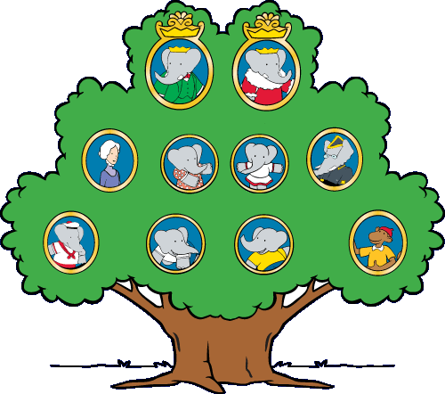 **despite The Implication From The Above Picture That - Family Tree (500x442)