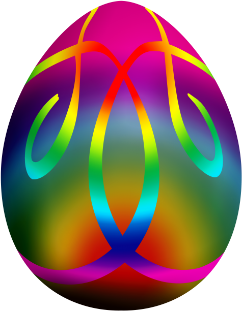 Free Png Colorful Easter Egg Png Clip Art Png Images - Clip Art (480x619)