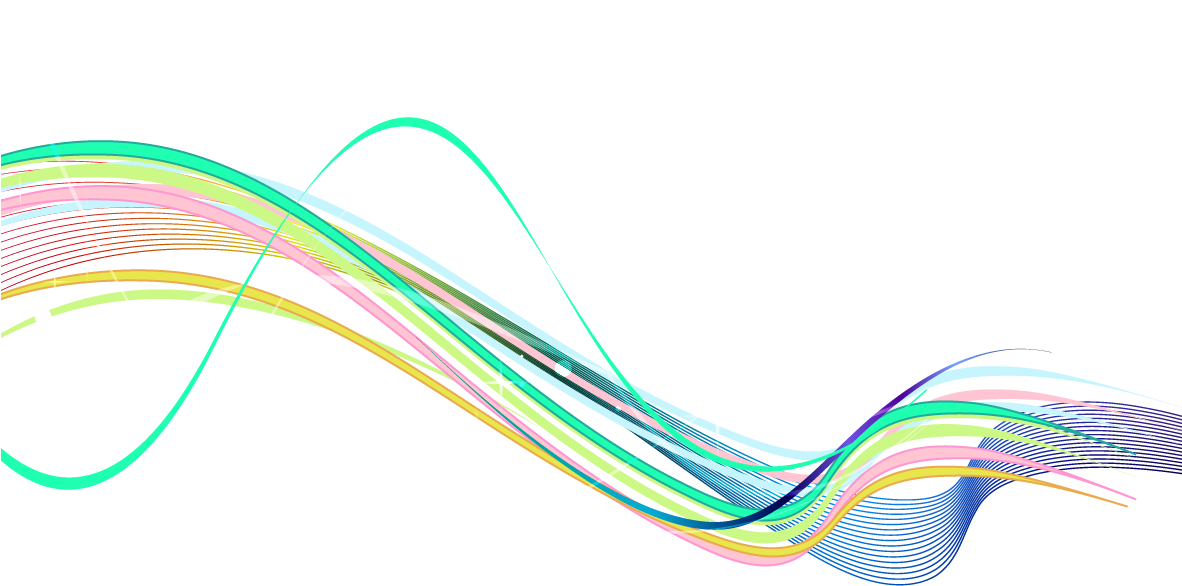 Rainbow Lines Color Curve - Rainbow Lines Png (1181x1181)
