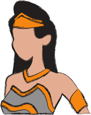 Female Warrior With Tiara Costume Photos By Canva Rh - Illustration (550x550)