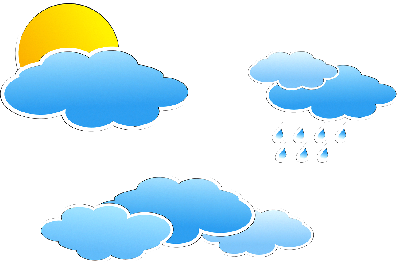 Cloud Overcast Weather Icon - Weather Forecasting (1300x858)