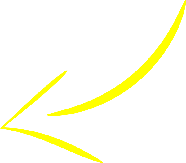 Arrow Left Yellow Clip Art At Clker - Yellow Arrow Transparent Background (600x527)