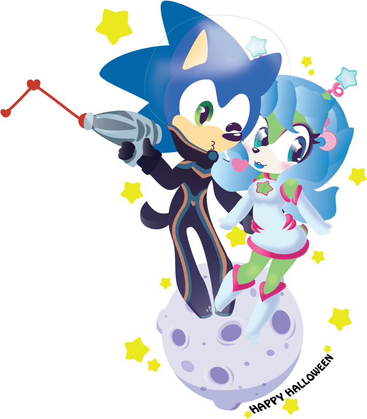Space Adventure By Kentami - Cartoon (736x837)