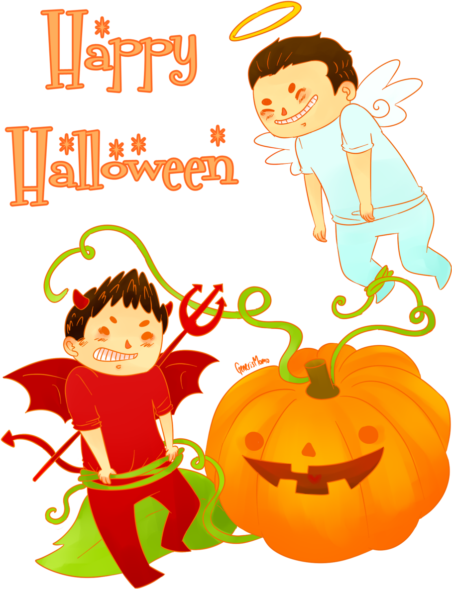 Happy Halloween By Generismomo Happy Halloween By Generismomo - Happy Holidays (1024x1297)