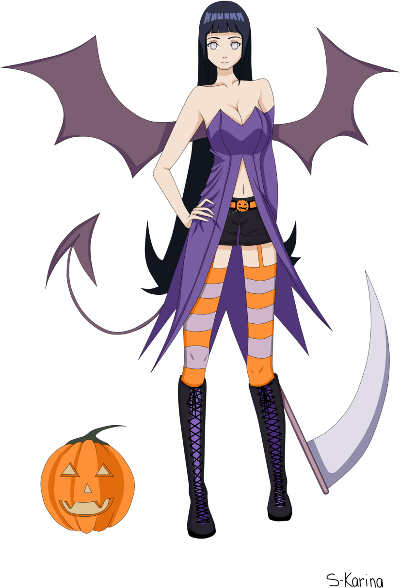 Happy Halloween By S-karina - Cartoon (900x1273)