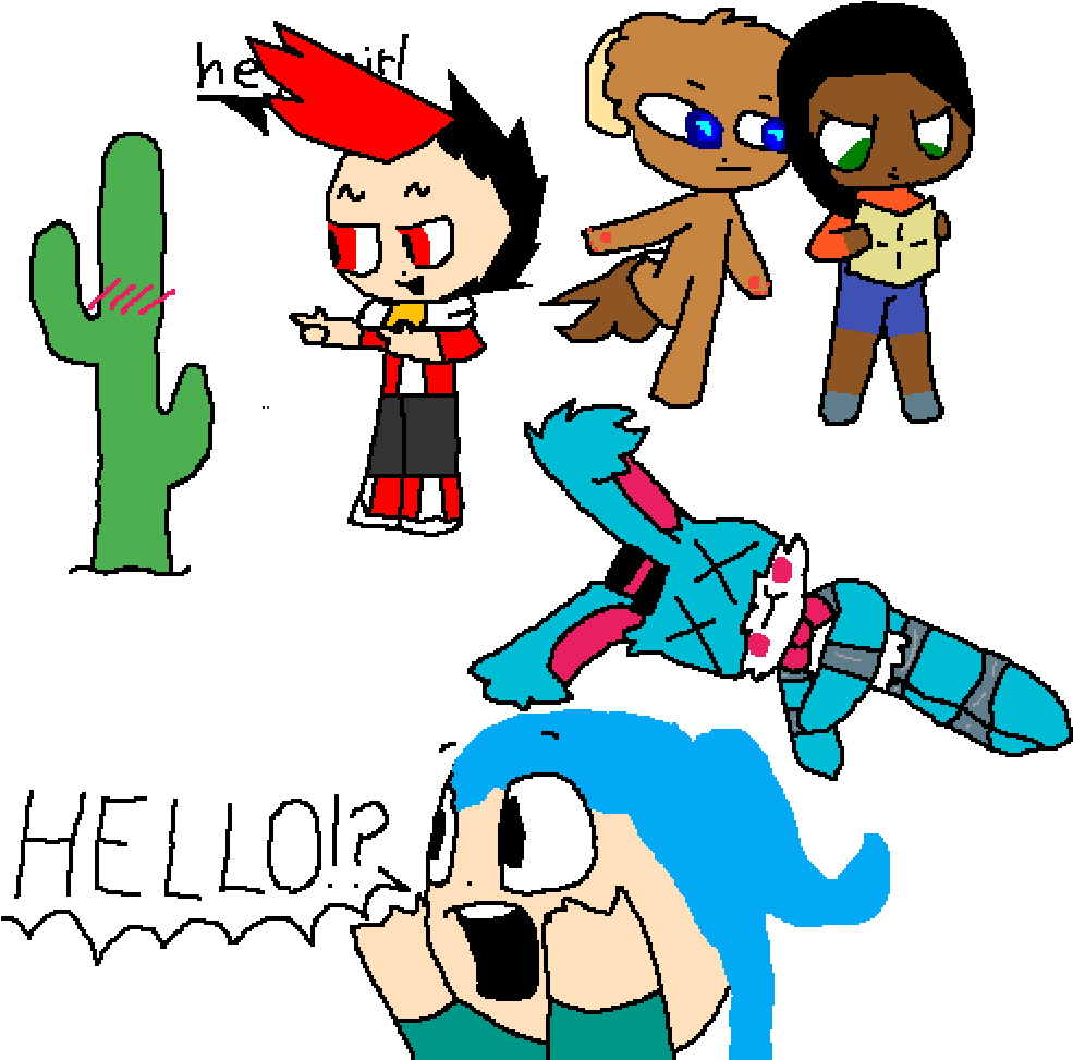 I Want To H E C C A Cactus - Cactus (1000x1000)