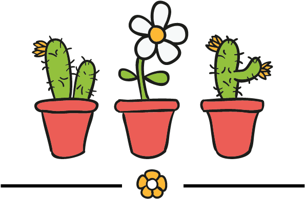 Cactus - - Logos De Cactus Y Suculentas (594x396)