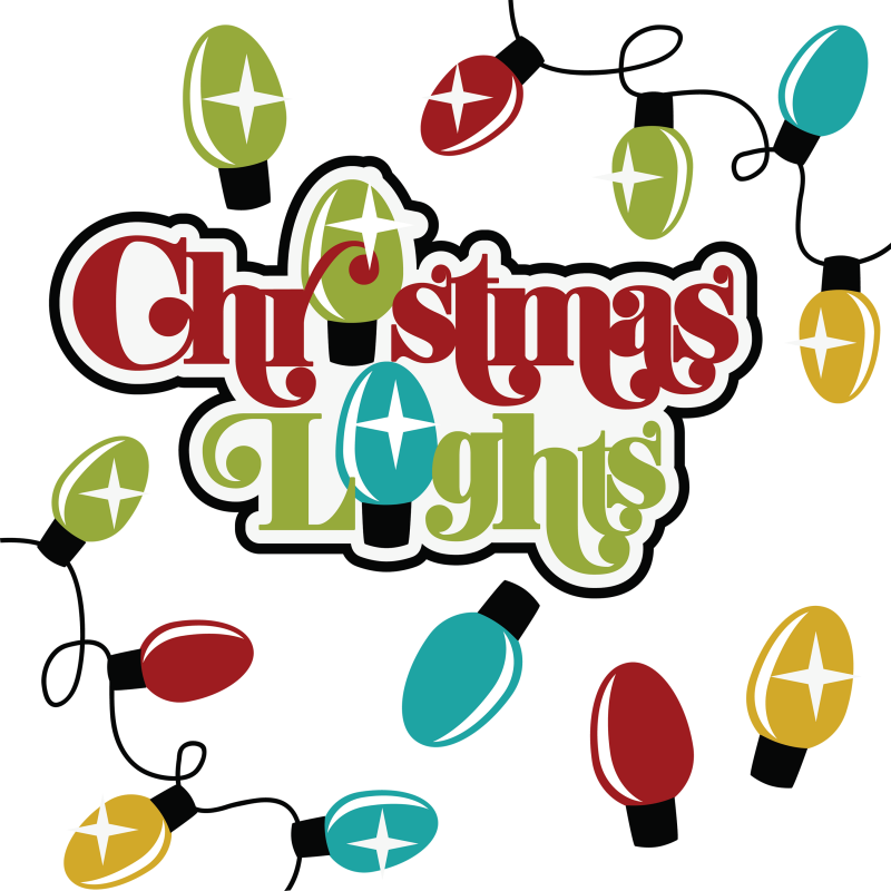 Christmas Lights Collection Png Clipart Image - Christmas Lights Png Files (800x800)