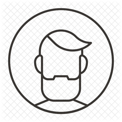Beard Icon - Available (512x512)
