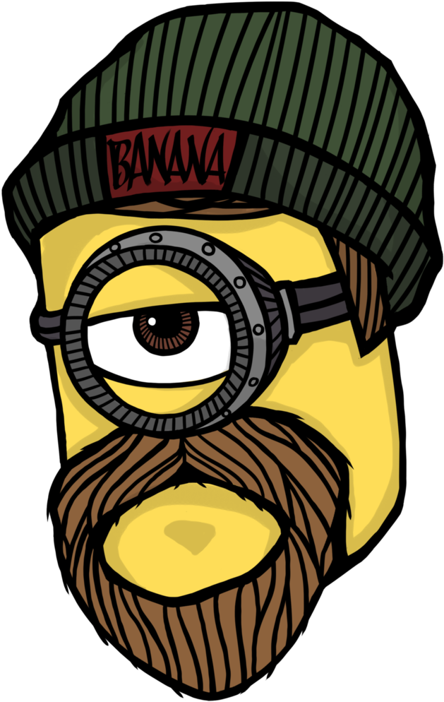 Beard Minion By Seignemartin - Minion With A Beard (774x1032)