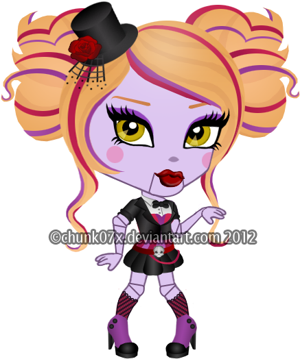 Monster High Mini Marie O'nette By Teddy-beard - Cartoon (482x567)