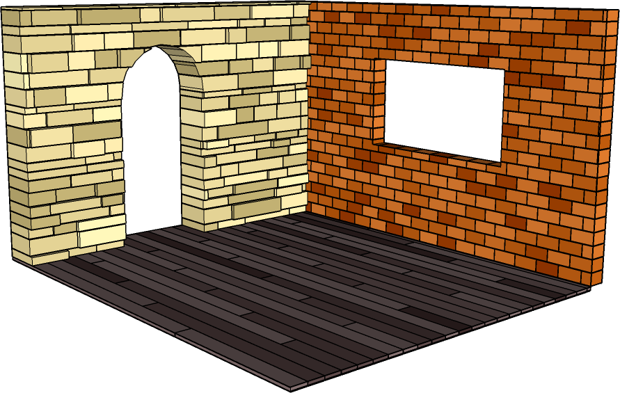 Oob Layouts Random Colors - Sketchup Stone Plugin (891x565)