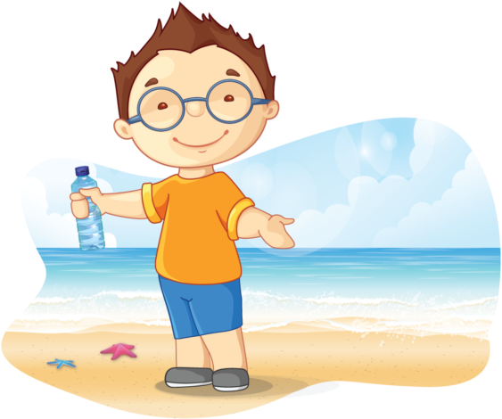 Menino Tomando Água Na Praia 6) Leve Seu Lanche De - Beach (1024x577)