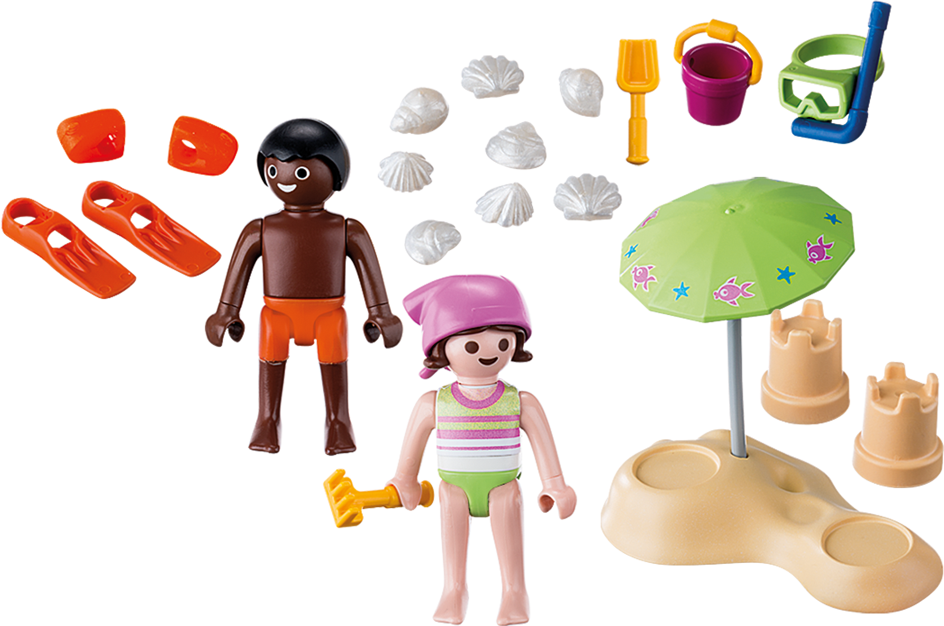 Http - //media - Playmobil - Com/i/playmobil/9085 Product - Playmobil 9085 Children At The Beach (2000x1400)