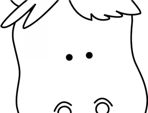 Horse Head Clipart - Clip Art (640x480)