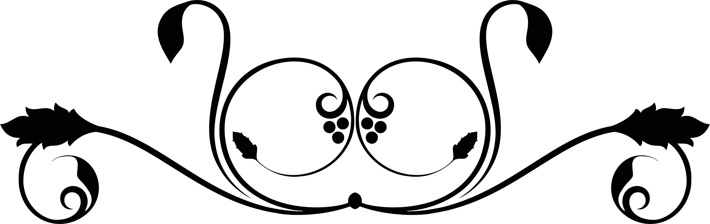 Big Image - Ornament Design Png (2326x734)