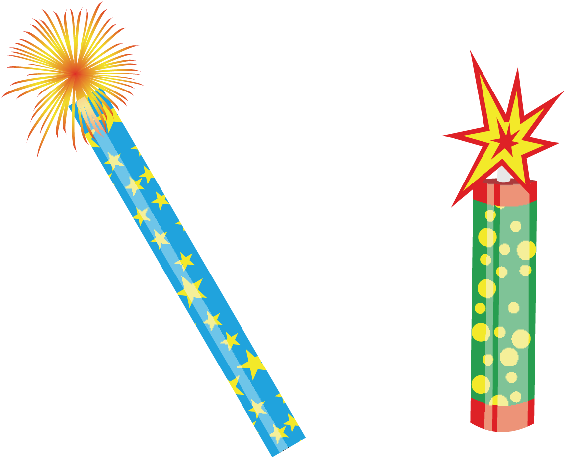 Firecracker Fireworks - Vector Fireworks - Firecracker (1200x1200)