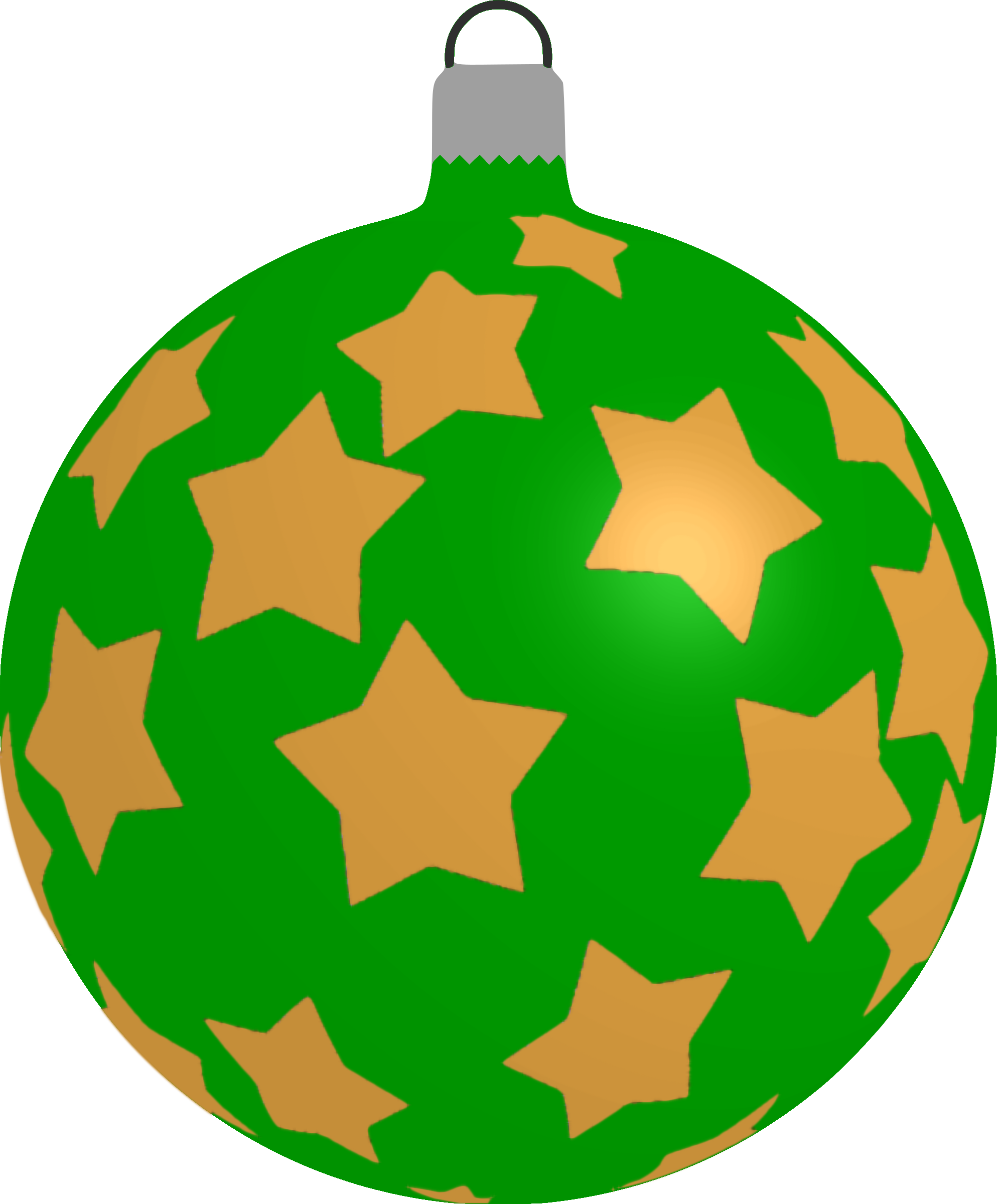 Big Image - Transparent Green Christmas Bauble (1987x2400)