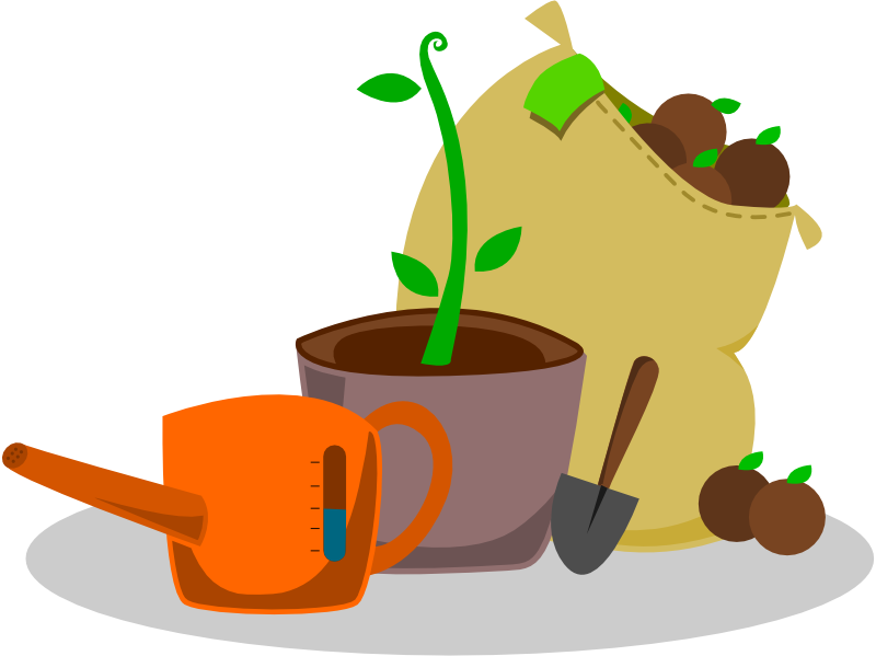 Garden Clipart Free Clipart Image Image - Garden Clipart Free Clipart Image Image (800x599)
