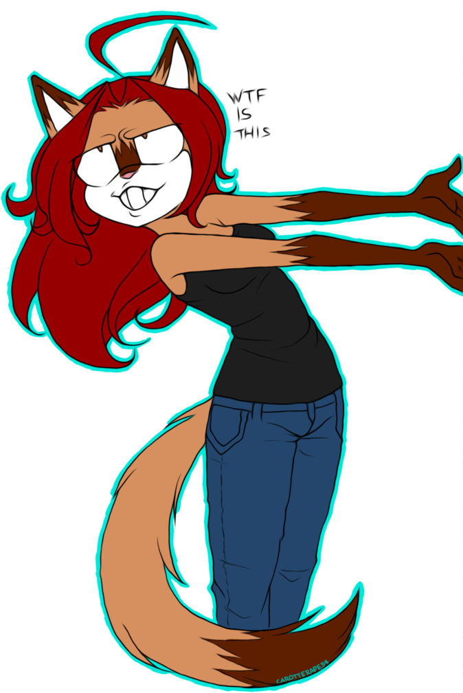 Wtf Is This By Tophat-zombie - Cartoon (771x1037)