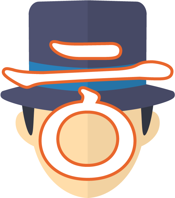 Click On The Hat To Continue - Illustration (900x900)