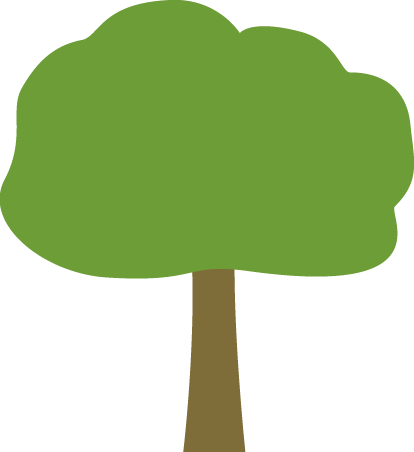 Oak Tree Clip Art Image - Oak Tree Clipart (414x452)